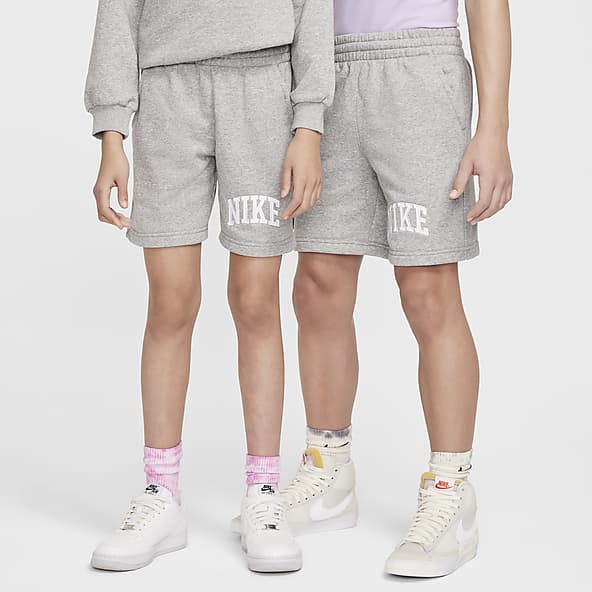 Boys nike grey shorts deals